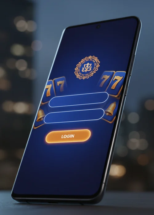 Interface showing the Jack And Jill Casino login screen with username and password fields, highlighting secure access for players across multiple devices.
